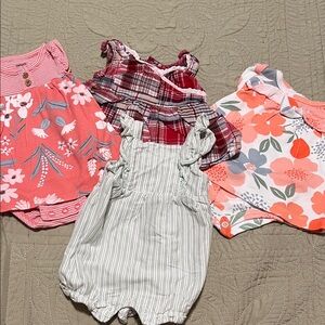 Carter's Pink Floral Baby Dress
